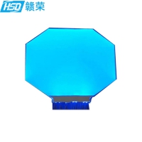 东莞厂家定制异形蓝色背光源 仪表液晶屏背光源
