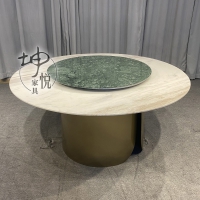 opera意大利品牌家具意式餐桌椅现代轻奢大理石样板间别墅家具