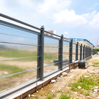 深圳C类钢结构围挡镀锌钢板装配围墙新型隔离板施工防护栏板栏杆