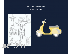 您知道 VESPA 的独特形式是受保护的 3D 商标吗？图1