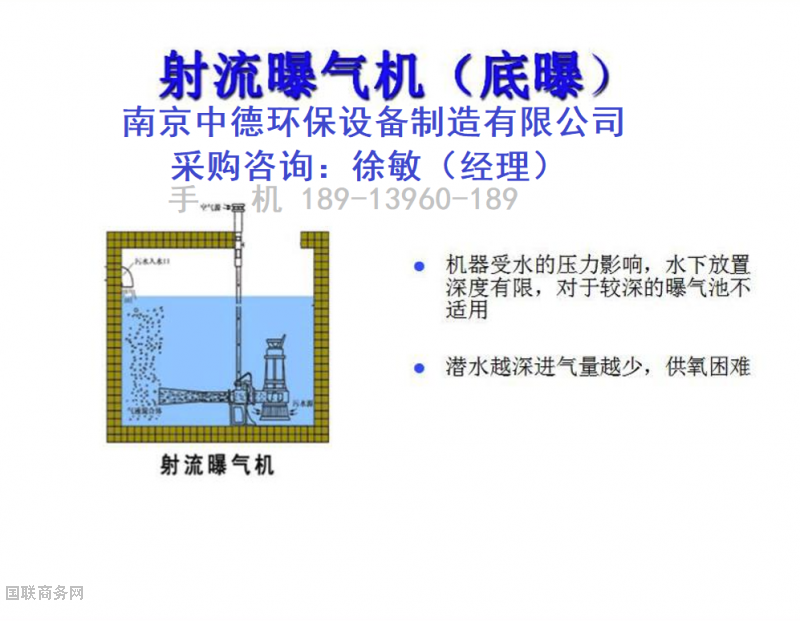 潜水射流式曝气机020