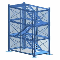 建筑箱式梯笼 桥梁框架梯笼 组合式梯笼厂家供应