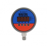 电接点压力表高精度数显电接点压力表开关控制器可调