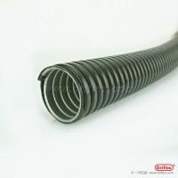 包塑金属软管/黑色蛇皮管配锌合金外丝直接头