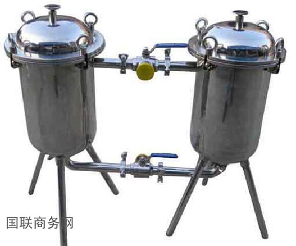 不锈钢双联切换过滤器,双联袋式过滤器厂家价格