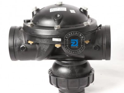 SIGEVAL三通隔膜阀58P 4*3 4*4 PRESSURE  RANGE图1