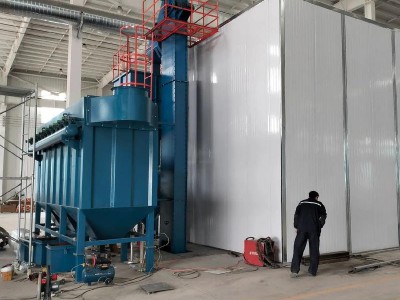 大型喷砂房厂家直售 可定制规格 满足不同需求图2