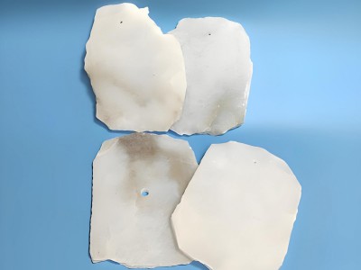 天然云石板材 西班牙雪花石灯罩 三面四面五面盒云石灯罩图3
