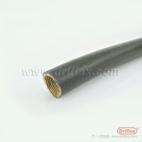 黑色包塑普利卡金属软管/可挠金属保护套管
