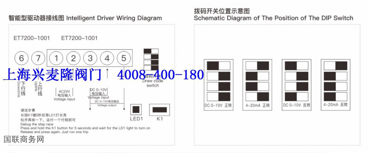 比例积分电动二通调节阀(铜）400 01