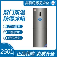 福州双温防爆冰箱250升 双门节能速冻冰柜